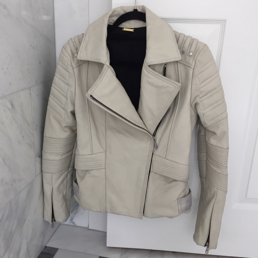 Rebecca Minkoff Saturn Leather Moto Jacket